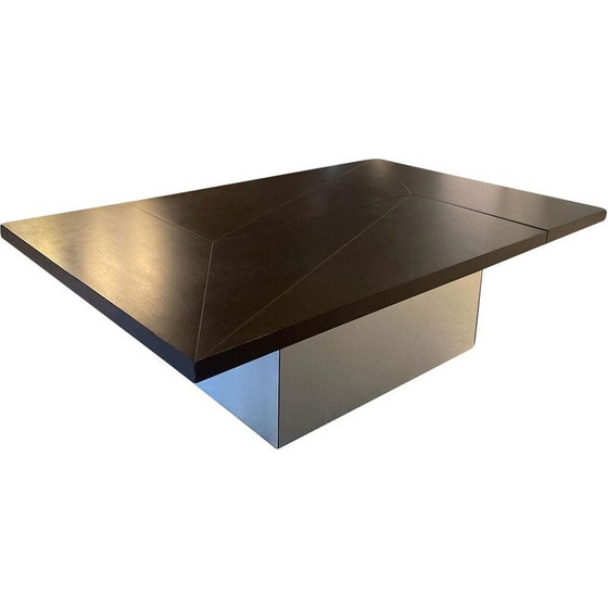 Image 1 of Vintage plexiglazen salontafel van Paul Michel, 1970