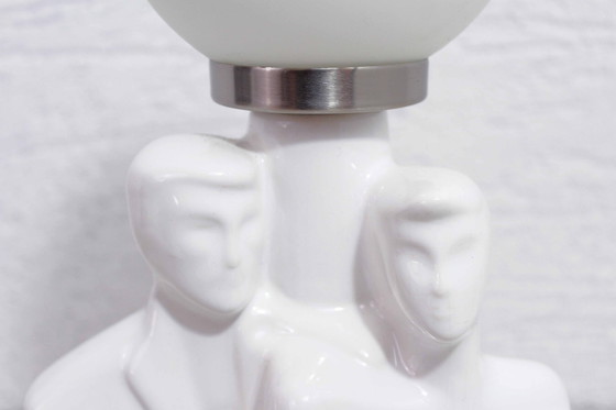 Image 1 of Vintage Vl Keramische lamp, Nederland 1970