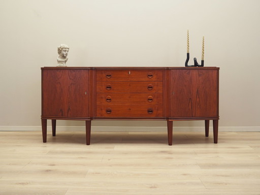 Teakhouten dressoir, Deens ontwerp, 1960S, Productie: Denemarken