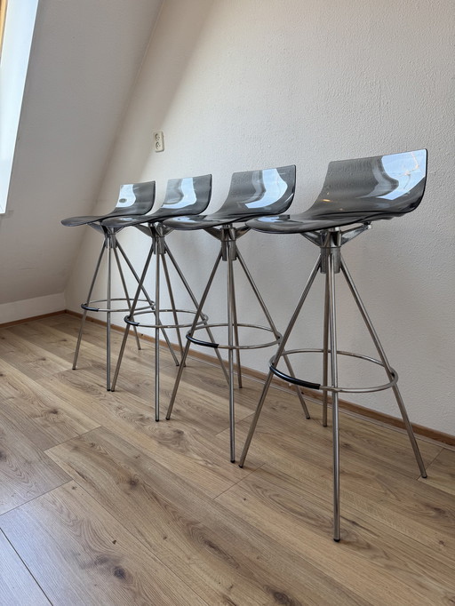 4x Calligaris l'Eau barkrukken