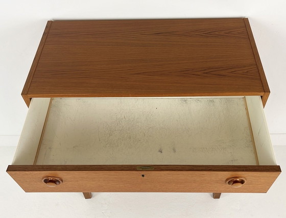 Image 1 of Teak Fineren Vintage Ladekast Mards