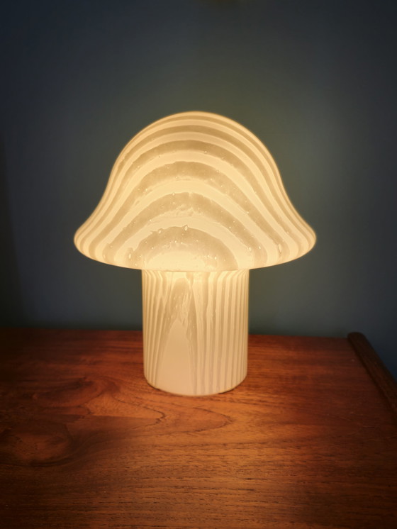 Image 1 of Vintage Mushroom Peill & Putzler Tafellamp Tafel Lamp 