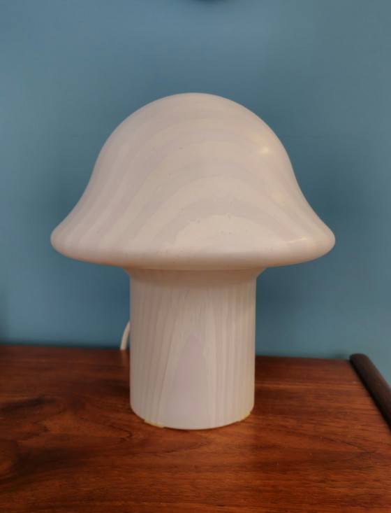 Image 1 of Vintage Mushroom Peill & Putzler Tafellamp Tafel Lamp 