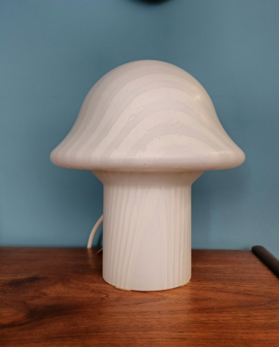 Image 1 of Vintage Mushroom Peill & Putzler Tafellamp Tafel Lamp 