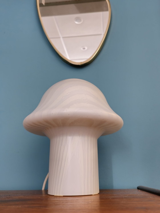 Image 1 of Vintage Mushroom Peill & Putzler Tafellamp Tafel Lamp 