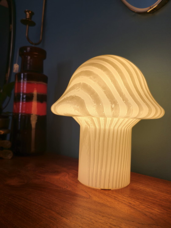 Image 1 of Vintage Mushroom Peill & Putzler Tafellamp Tafel Lamp 