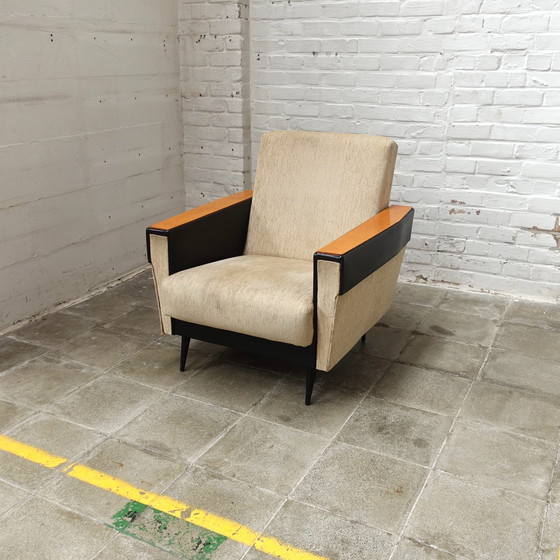 Image 1 of Set Van 2 Joegoslavische Lounge Stoelen