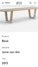 Arco Base Tafel