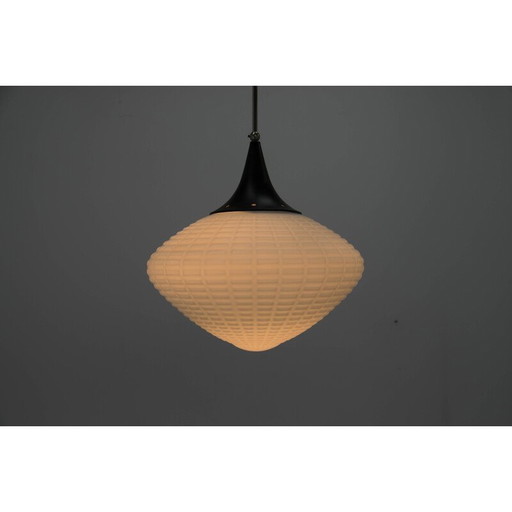 Vintage hanglamp met verstelbare hoogte door Kamenicky Senov, Tsjecho-Slowakije 1960