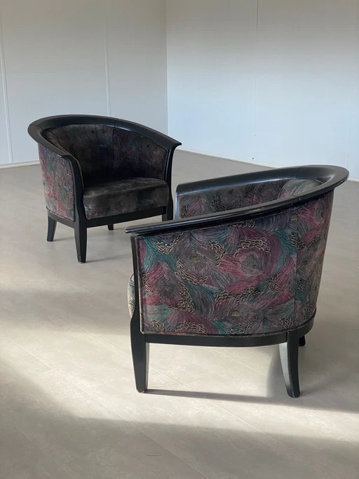 2x fauteuil Art deco