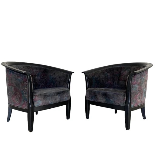 2x fauteuil Art deco