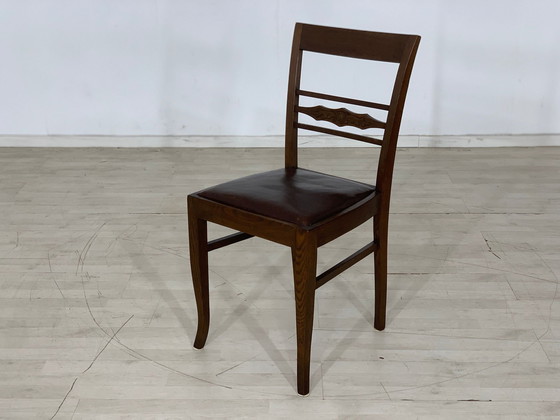 Image 1 of Biedermeier stoelen eetkamerstoel vintage