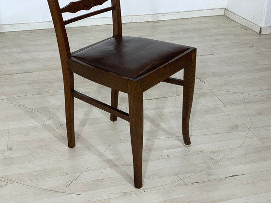 Image 1 of Biedermeier stoelen eetkamerstoel vintage