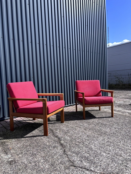 2 X Fauteuil Vintage Deens Design