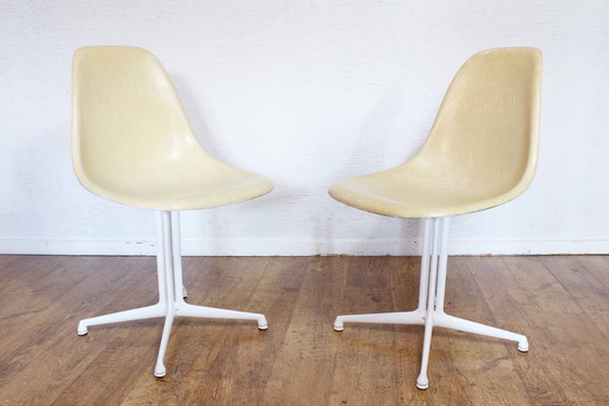 Image 1 of Paar Eames La Fonda stoelen 1970