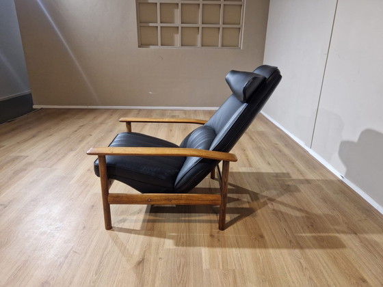 Image 1 of 60S Sven Ivar Dysthe - Lounge Fauteuil - Zwart -Dokka Møbler