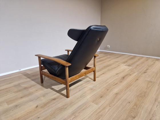 Image 1 of 60S Sven Ivar Dysthe - Lounge Fauteuil - Zwart -Dokka Møbler