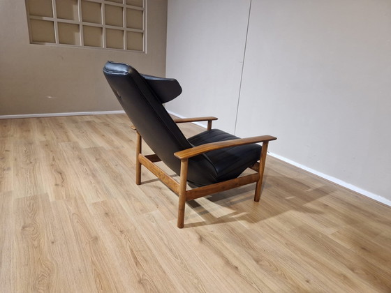 Image 1 of 60S Sven Ivar Dysthe - Lounge Fauteuil - Zwart -Dokka Møbler