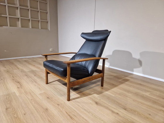 Image 1 of 60S Sven Ivar Dysthe - Lounge Fauteuil - Zwart -Dokka Møbler