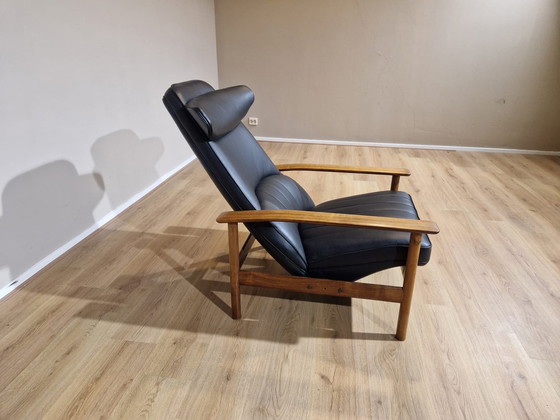 Image 1 of 60S Sven Ivar Dysthe - Lounge Fauteuil - Zwart -Dokka Møbler