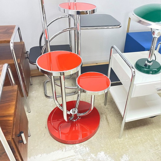 Image 1 of Vintage bijzettafel model H-54 door J. Halabala voor Up Zavody