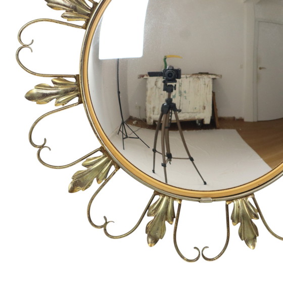 Image 1 of Fish Eye Sunburst Spiegel Deknudt 46Cm