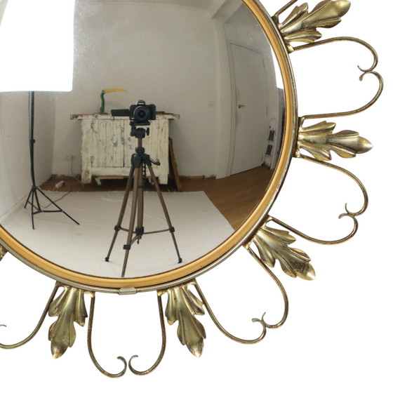 Image 1 of Fish Eye Sunburst Spiegel Deknudt 46Cm