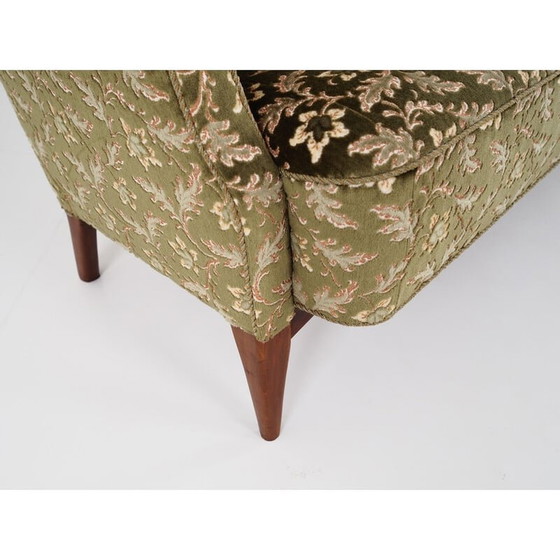 Image 1 of Scandinavische vintage sofa in jacquard stof van Fritz Hansen, 1970