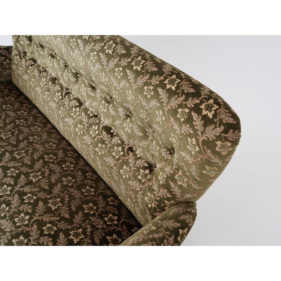 Image 1 of Scandinavische vintage sofa in jacquard stof van Fritz Hansen, 1970