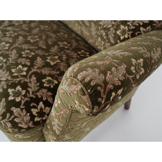 Image 1 of Scandinavische vintage sofa in jacquard stof van Fritz Hansen, 1970