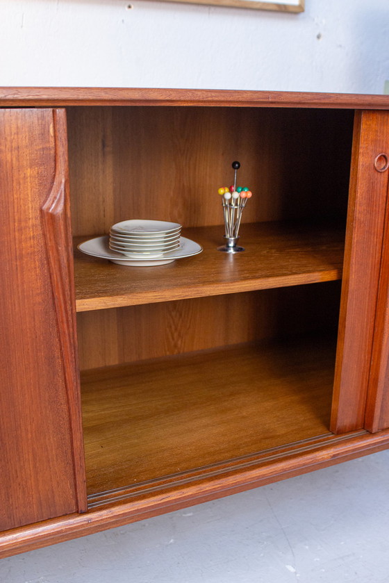 Image 1 of Axel Christensen Aco Mobler teak dressoir vintage ladekast midden jaren 60