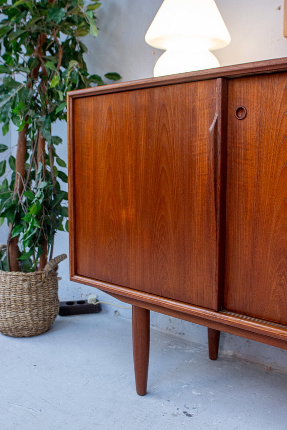 Image 1 of Axel Christensen Aco Mobler teak dressoir vintage ladekast midden jaren 60