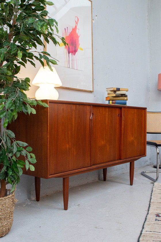 Image 1 of Axel Christensen Aco Mobler teak dressoir vintage ladekast midden jaren 60