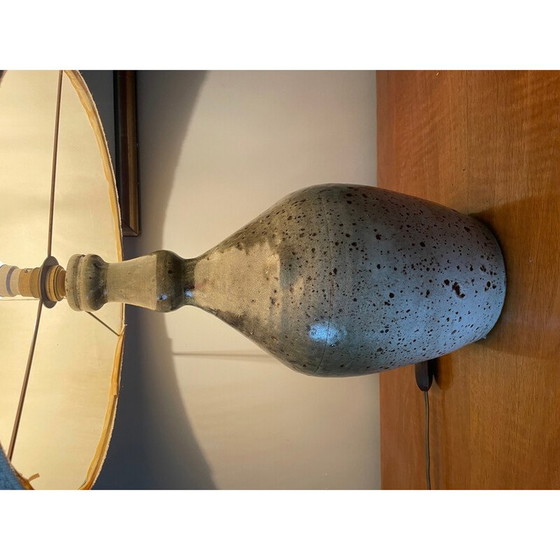 Image 1 of Vintage keramieken lamp uit de Fontgombault Abdij, 1970