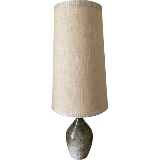 Vintage keramieken lamp uit de Fontgombault Abdij, 1970