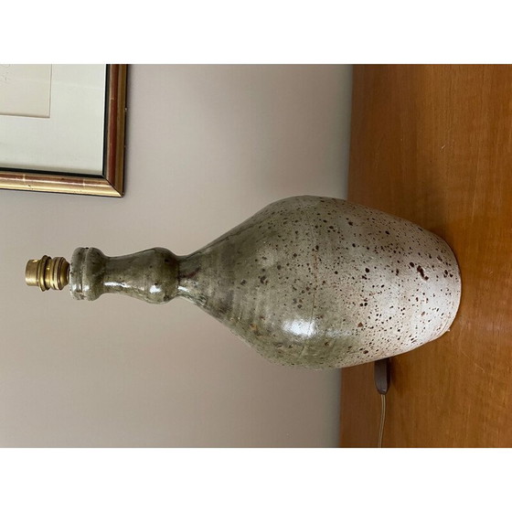 Image 1 of Vintage keramieken lamp uit de Fontgombault Abdij, 1970
