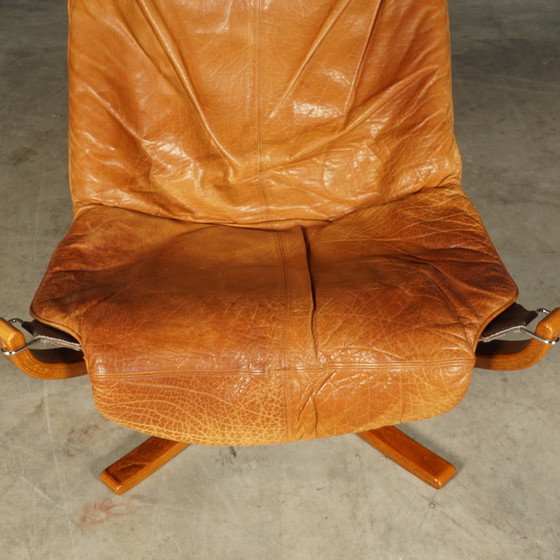 Image 1 of Vintage Falcon Fauteuil – Sigurd Resell – Vatne Møbler – Jaren 70