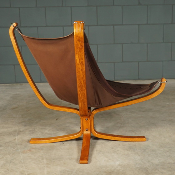 Image 1 of Vintage Falcon Fauteuil – Sigurd Resell – Vatne Møbler – Jaren 70