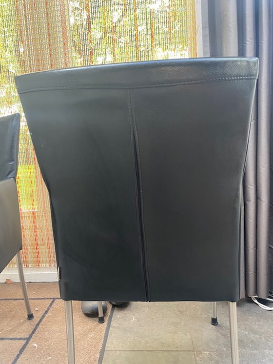 Image 1 of 6 x Bert Plantagie eetkamerstoelen