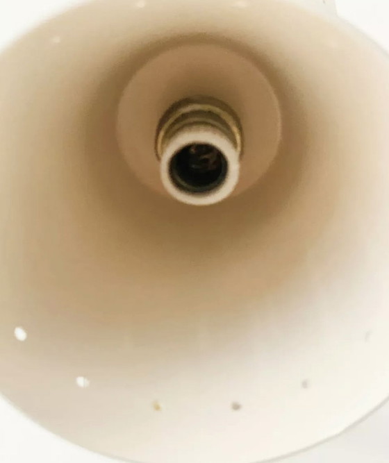 Image 1 of Paar Flutte wandlampen ivoorwit