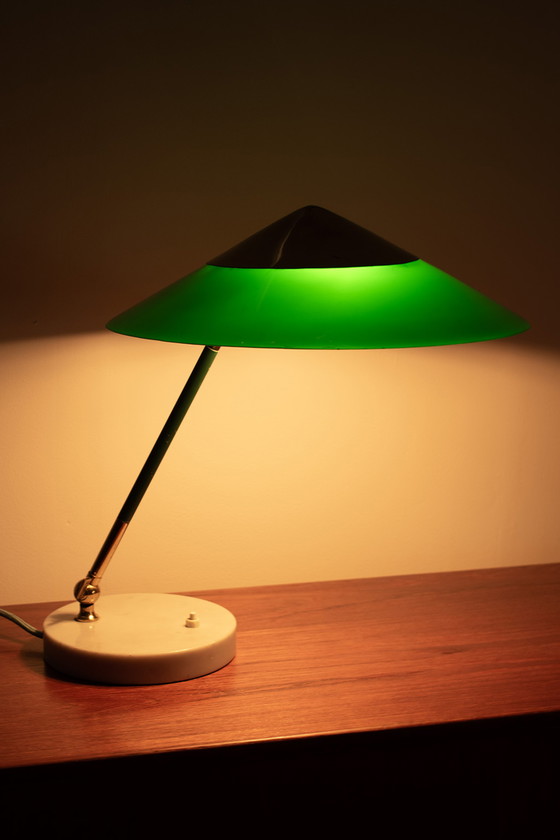 Image 1 of Groene Stilux bureaulamp 68153