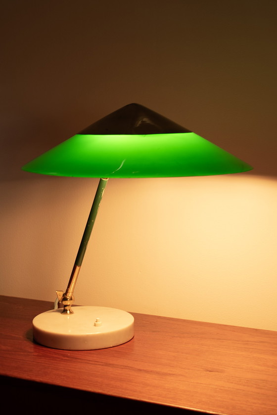 Image 1 of Groene Stilux bureaulamp 68153