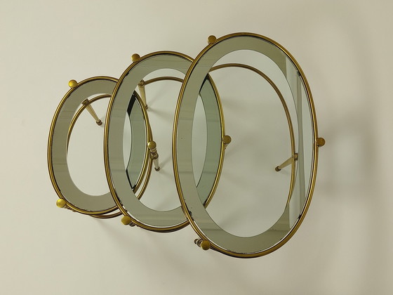 Image 1 of Vintage Hollywood Regency Nesting Tables