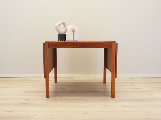 Image 1 of Teakhouten tafel, Deens ontwerp, 1970S, Productie: Vejle Stole & Møbelfabrik