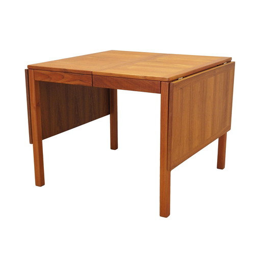 Teakhouten tafel, Deens ontwerp, 1970S, Productie: Vejle Stole & Møbelfabrik