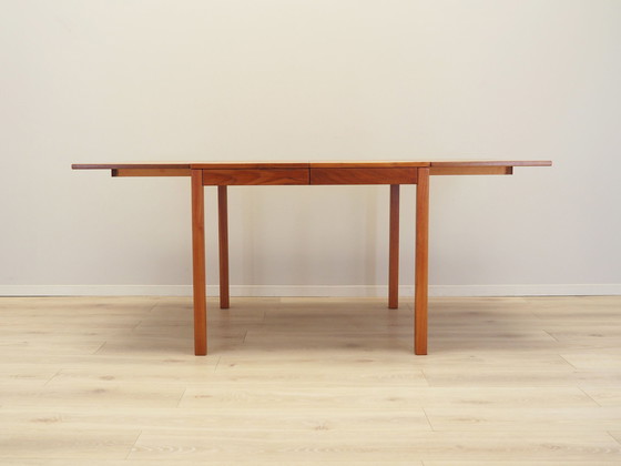 Image 1 of Teakhouten tafel, Deens ontwerp, 1970S, Productie: Vejle Stole & Møbelfabrik