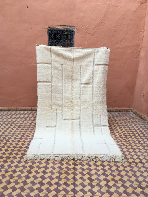 Beni Ouarain Marokkaans Berber Tapijt 257 X 148 Cm