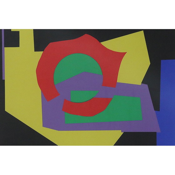 Image 1 of Vintage litho van Aage Schmidt, 1987