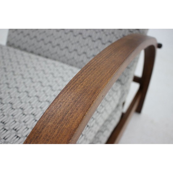 Image 1 of Vintage Art Deco verstelbare fauteuil, Tsjecho-Slowakije 1930