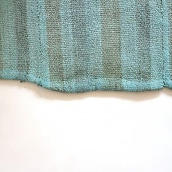 Image 1 of Blauw vintage vloerkleed uit Turkije